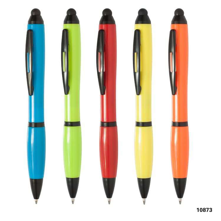 Wholesale custom  Twist action ballpen Touch Pen