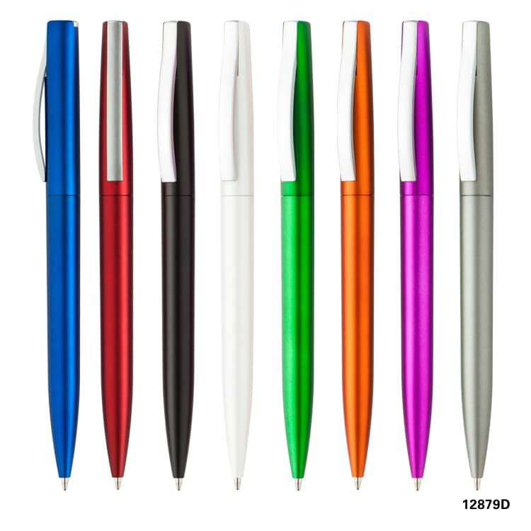 Wholesale custom  Twist action ballpen Plastic Pen