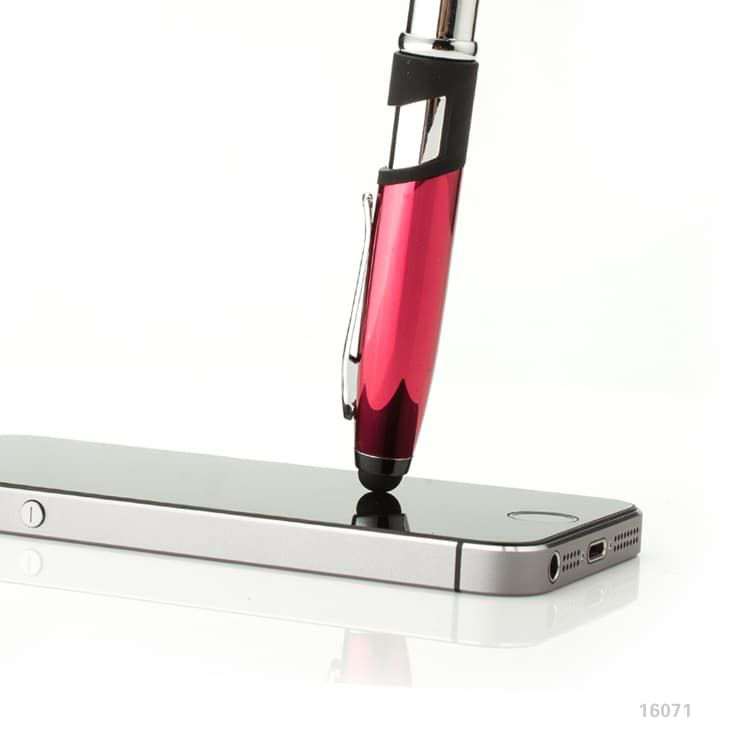 Wholesale custom  4 in 1 Led Ballpen with Phone Holder Led Pen 2