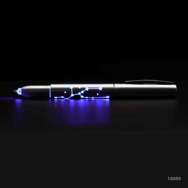 Wholesale custom  Light up LOGO pen Led Pen