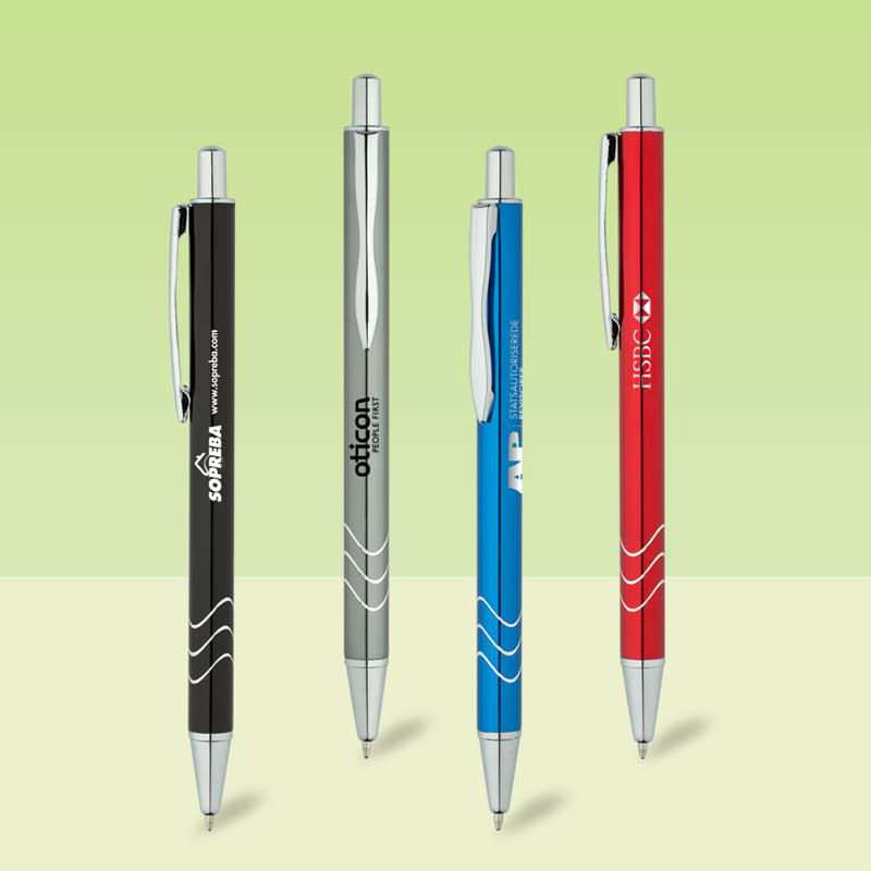 Wholesale custom  Aluminium Ballpen Aluminium Pen 2