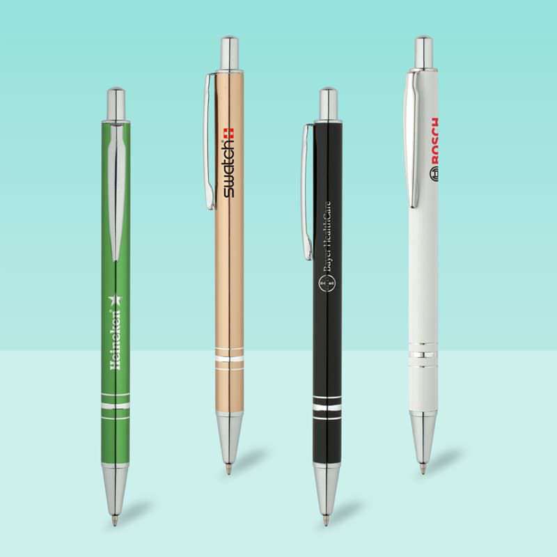 Wholesale custom  Aluminium ballpen Aluminium Pen 2