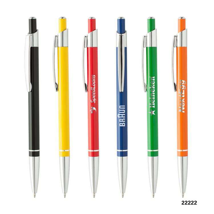 Wholesale custom  Aluminium ballpen Aluminium Pen 2