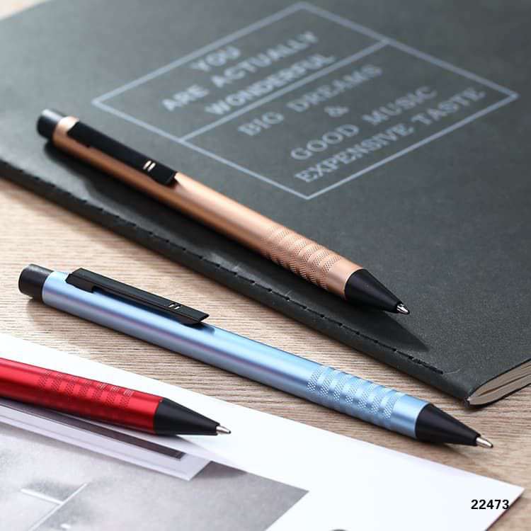 Wholesale custom  Aluminium ballpen Aluminium Pen 2