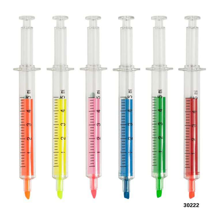 Wholesale custom Syringe shaped highlighter Highlighter