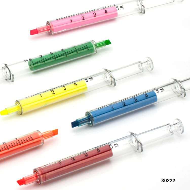 Wholesale custom  Syringe shaped highlighter Highlighter 2