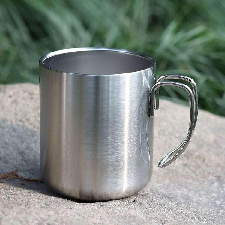 Wholesale custom  300ML Double-walled stainless steel water mug Mugs & Tumblers 2