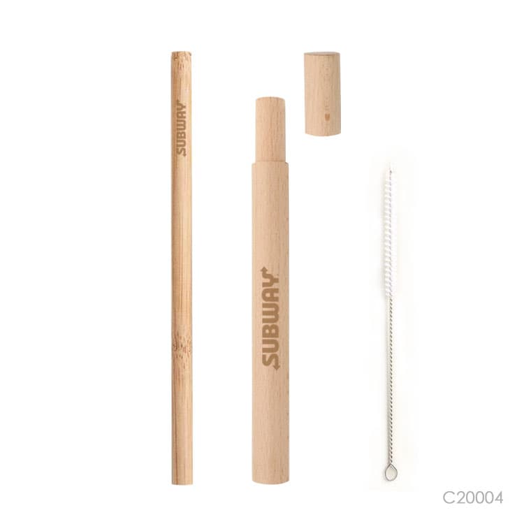 Wholesale custom  Eco-friendly Bamboo Straw Accessory