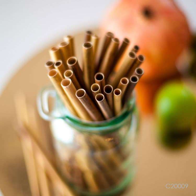 Wholesale custom  Eco-friendly Reed Straw Eating & Drinking 2