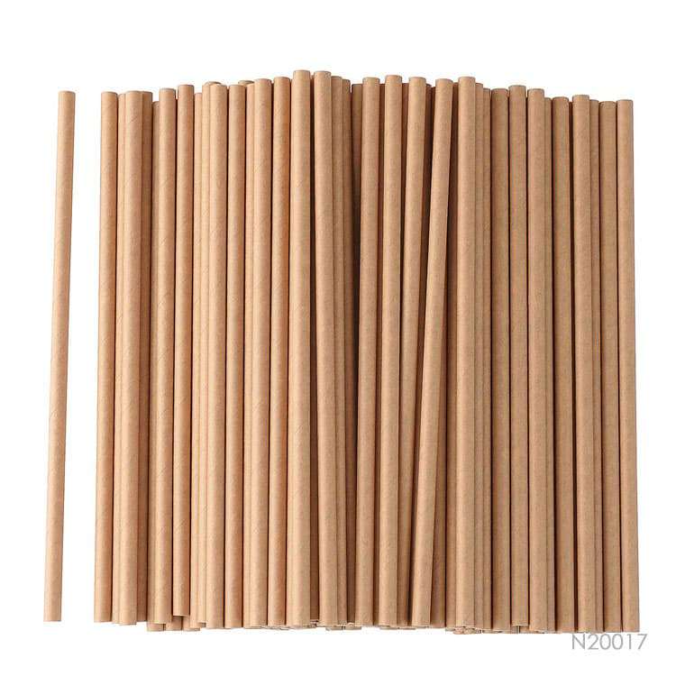 Wholesale custom  Kraft Paper Straw Accessory 2