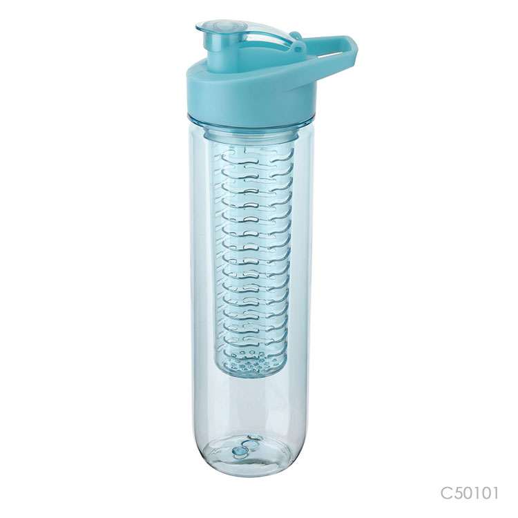 Wholesale custom  770ML water bottle with fruit infuser Plastic Water Bottles 2