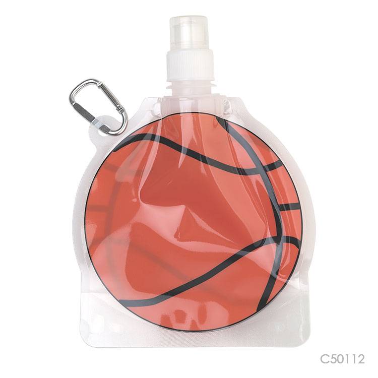 Wholesale custom  450ML PET foldable water bottle Plastic Water Bottles