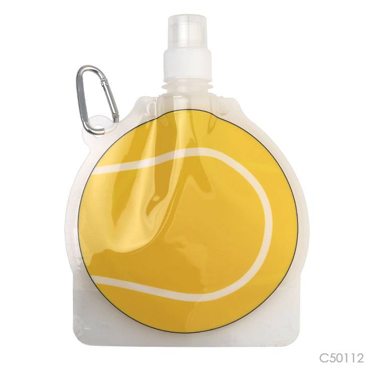 Wholesale custom  450ML PET foldable water bottle Plastic Water Bottles 2