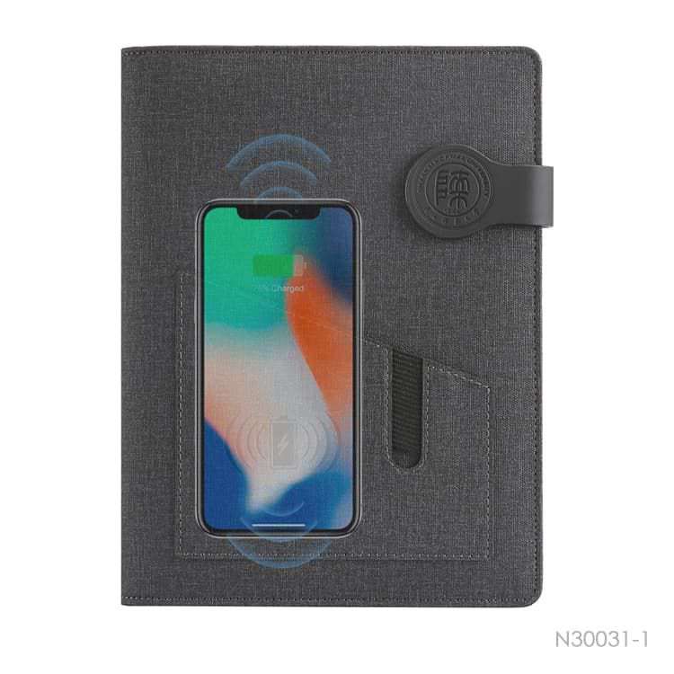 Wholesale custom  Notebook with Power Bank Notebooks