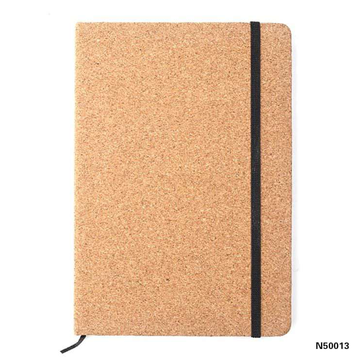 Wholesale custom  Notebook with Cork Cover Green Choice 2