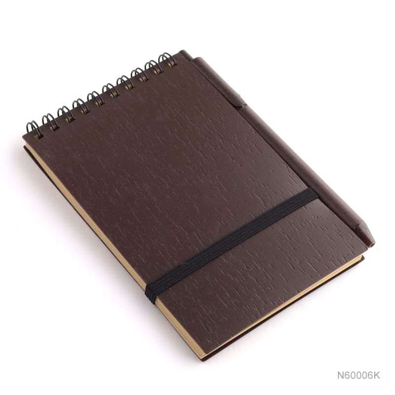 Wholesale custom  Notebook with Coffee Cover Green Choice 2