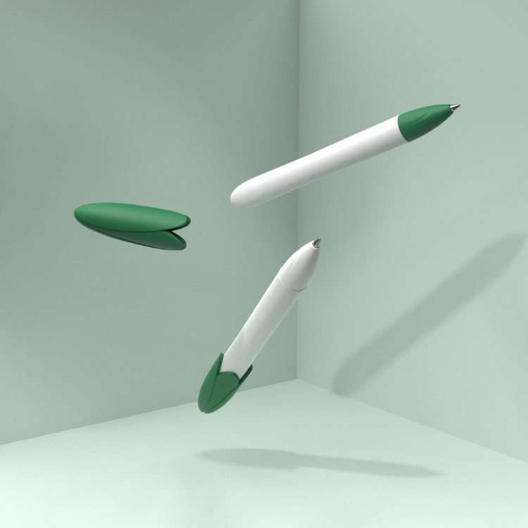 Wholesale custom  Biodegradable PLA Ballpen,ECO-Friendly Corn PLA 2