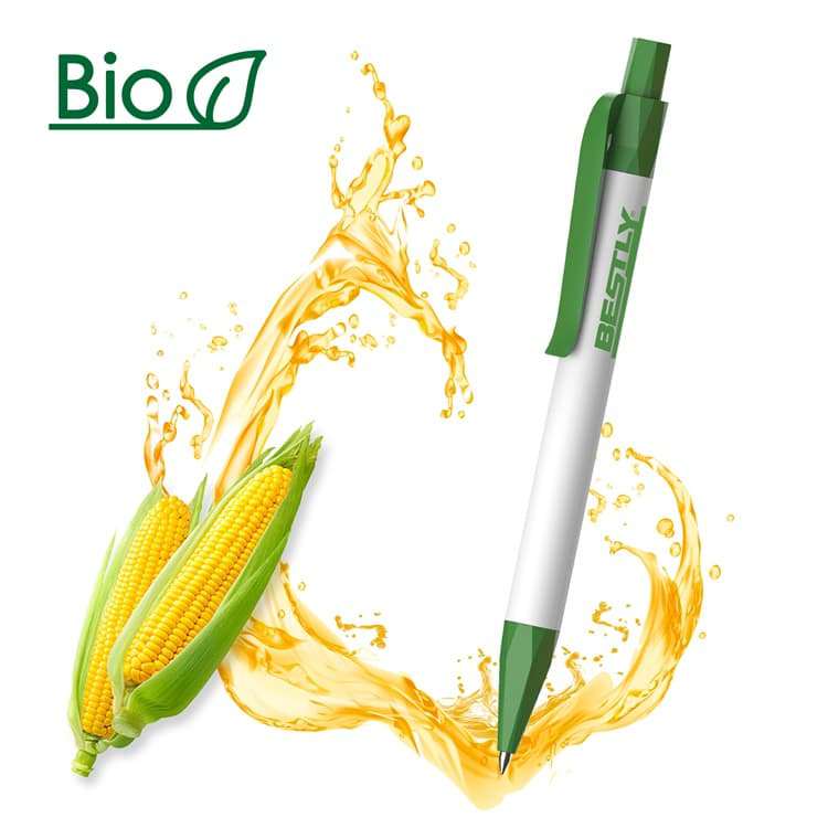 Wholesale custom  Biodegradable PLA Ballpen,ECO-Friendly Corn PLA