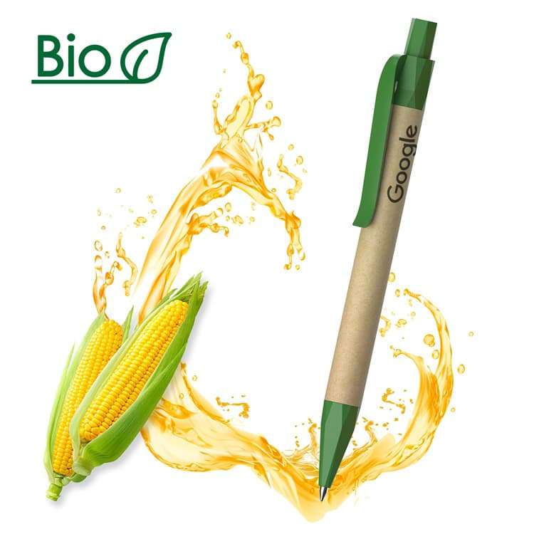 Wholesale custom  Biodegradable PLA/Paper Ballpen,ECO-Friendly Corn PLA