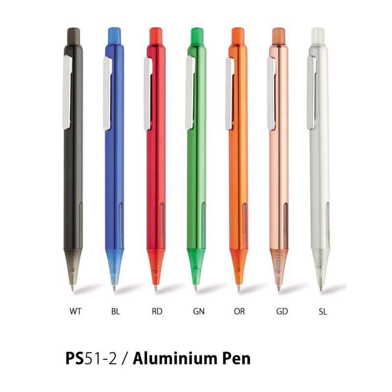 Wholesale custom  Aluminium Ballpoint Pen Aluminium Pen