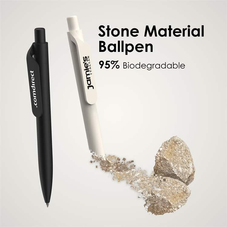 Wholesale custom  Stone Material Ballpen Nature Stone