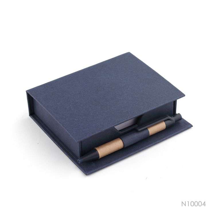 Wholesale custom  Craft Paper Hard Cover Sticky Note Notepads
