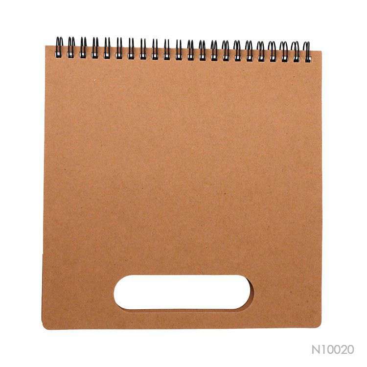 Wholesale custom  Craft Paper Cover Winding Sticky Note Notebooks & Notepads 2