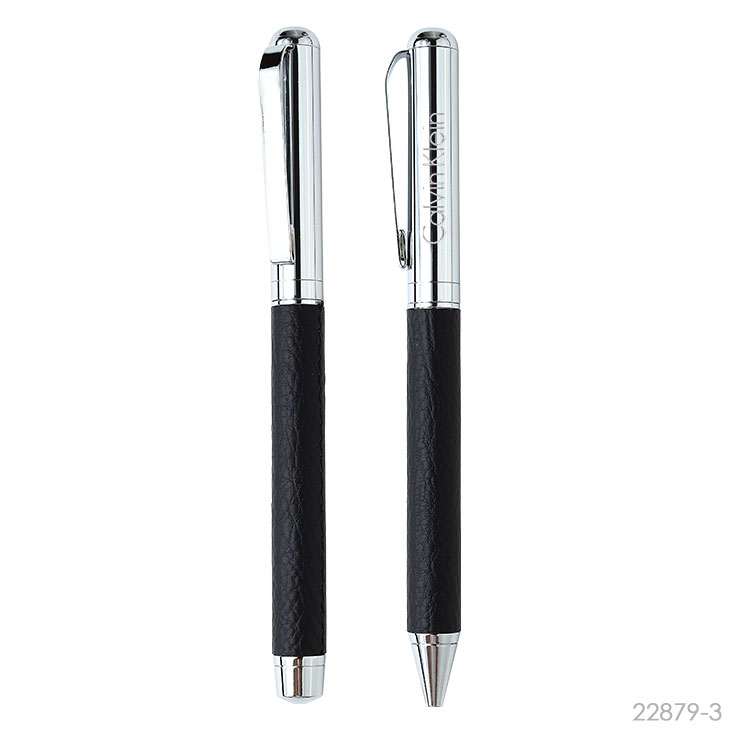 Wholesale custom  PU Metal Ballpen& Roller pen Writing Instruments