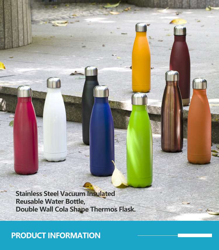 Wholesale custom  260ML Double-walled vaccum bottle Water Bottles 42