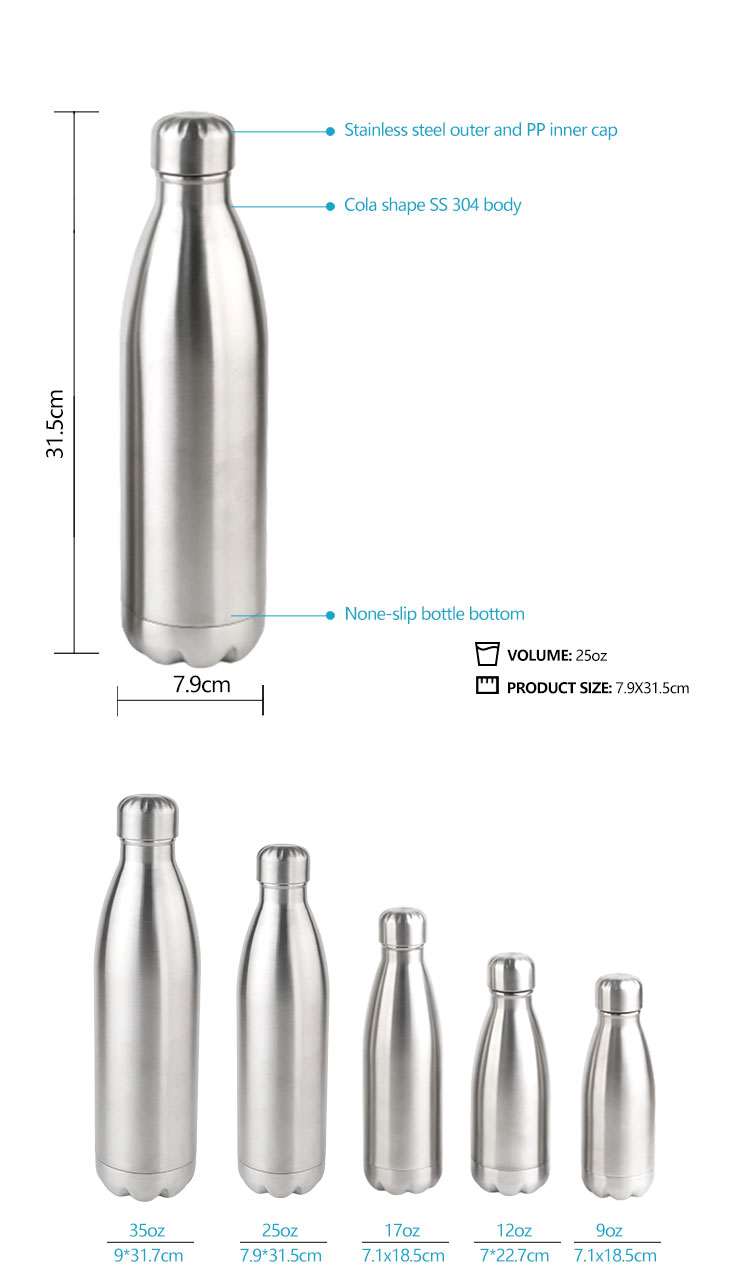 260ML Double-walled vaccum bottle Water Bottles 53 Wholesale custom 260ML Double-walled vaccum bottle Water Bottles 53