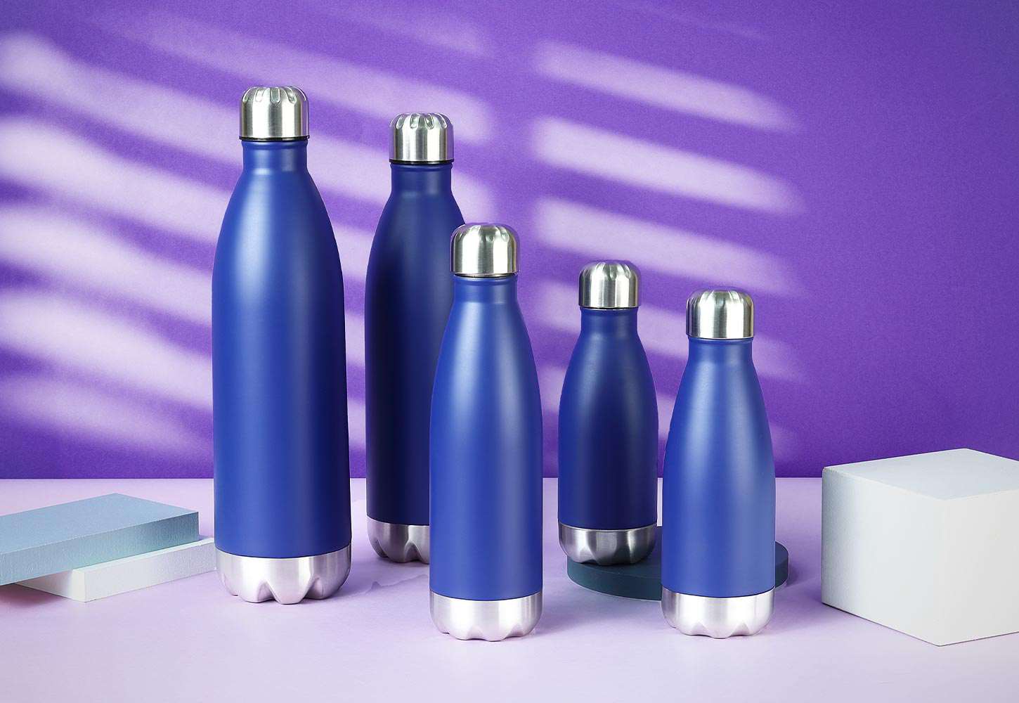 Purple series insulated cups customized