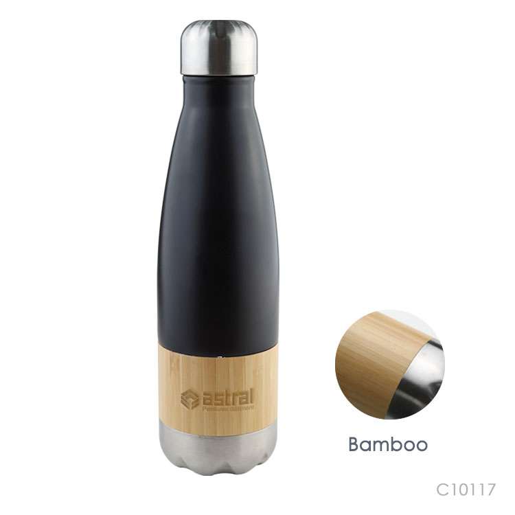 Wholesale custom  500ML Cork base SS bottle Cork 2