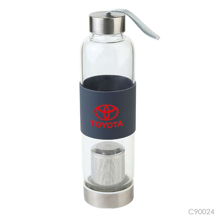 Wholesale custom  500ML Glass water bottle Drinkware