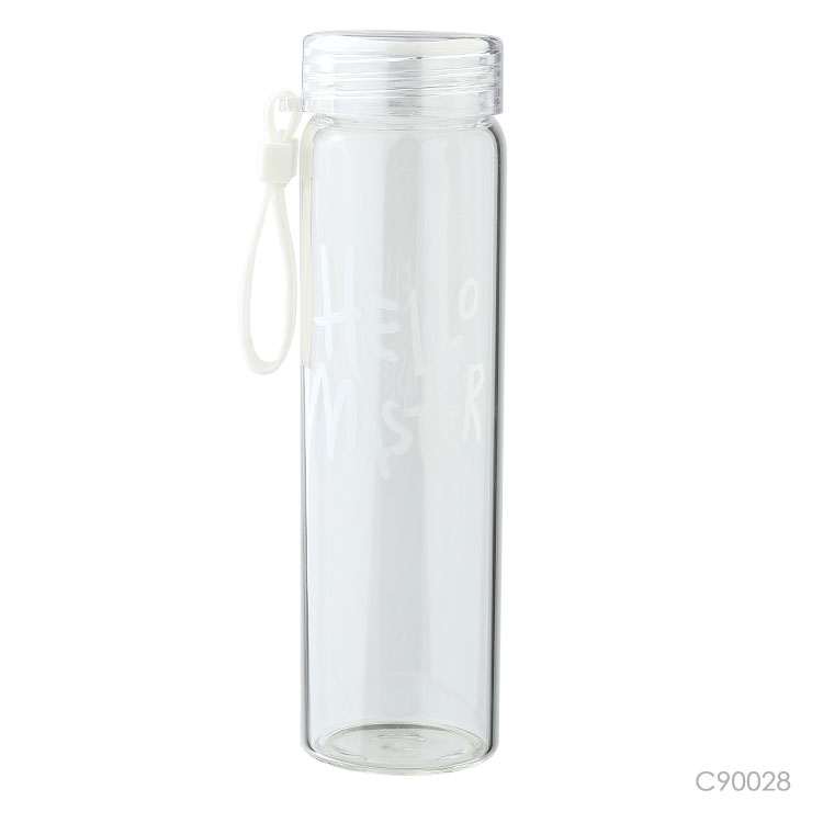 Wholesale custom  450ML Glass water bottle Drinkware