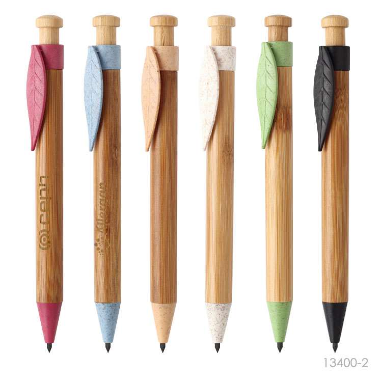 Wholesale custom  Bamboo Inkless Pen Writing Instruments