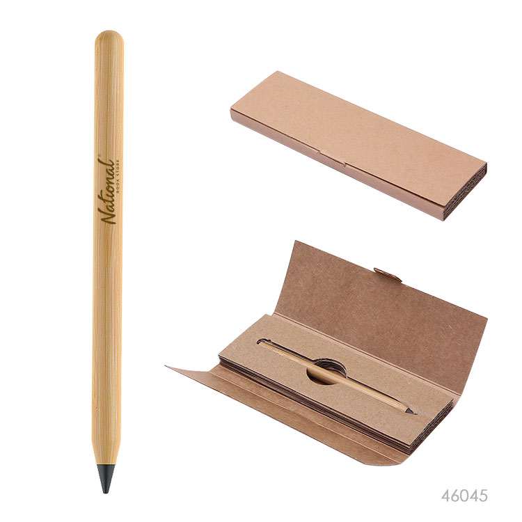 Wholesale custom  Long-asting Inkless Pen Set Bamboo