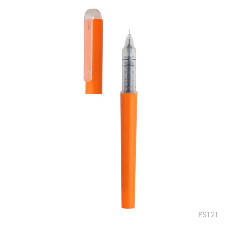 Wholesale custom  Plastic Rolling Ball Pens Liquid Ink Pen Writing Instruments 2