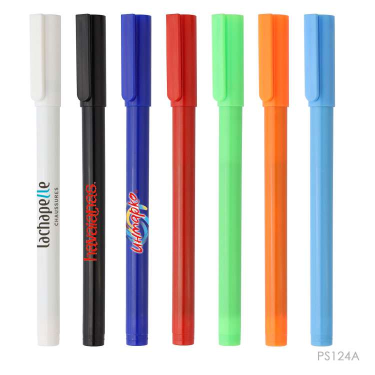 Wholesale custom  Plastic Rolling Ball Pens Liquid Ink Pen Writing Instruments