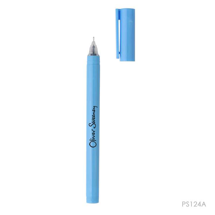 Wholesale custom  Plastic Rolling Ball Pens Liquid Ink Pen Writing Instruments 2