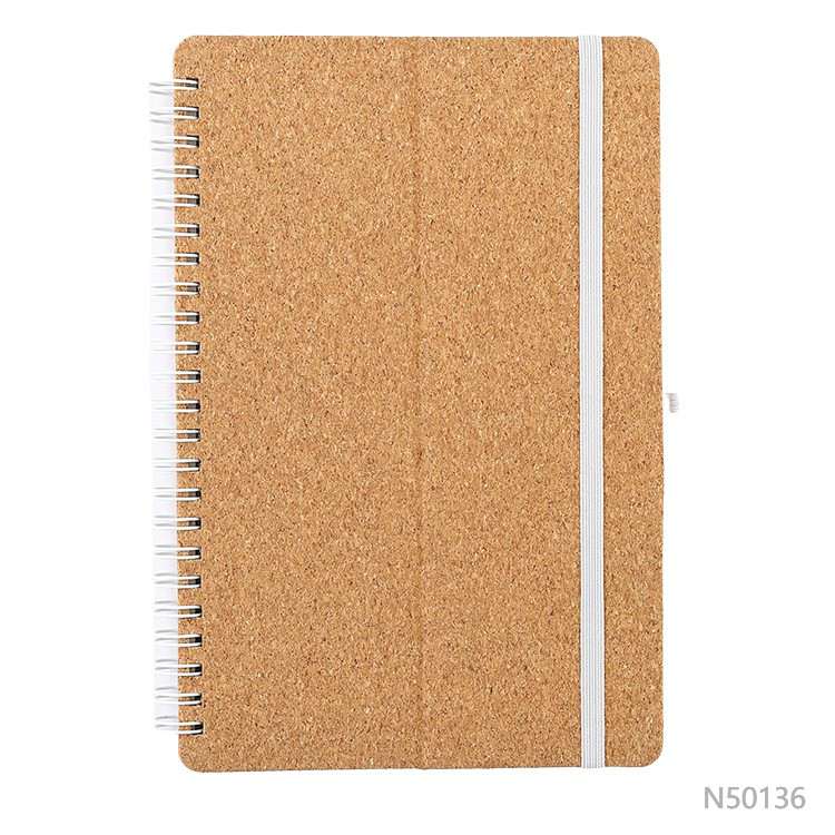 Wholesale custom  A5 Size linen cover winding Notebook with  phone holder function Notebooks & Notepads 2