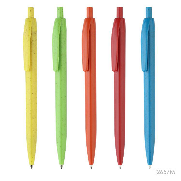 Wholesale custom  Pushing Type Aluminium Ball Pen Writing Instruments 2