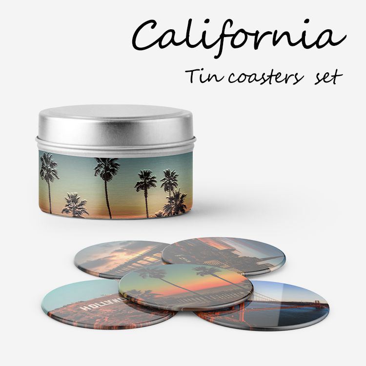 Wholesale custom  Coaster Cork Set Souvenirs