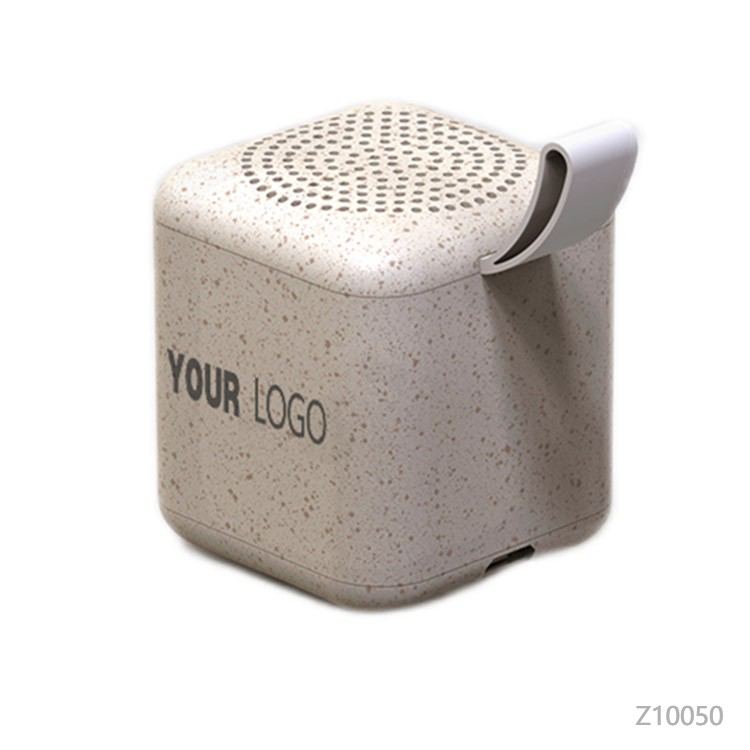 Wholesale custom  Mini Cube Bluetooth Speaker Charging Cables