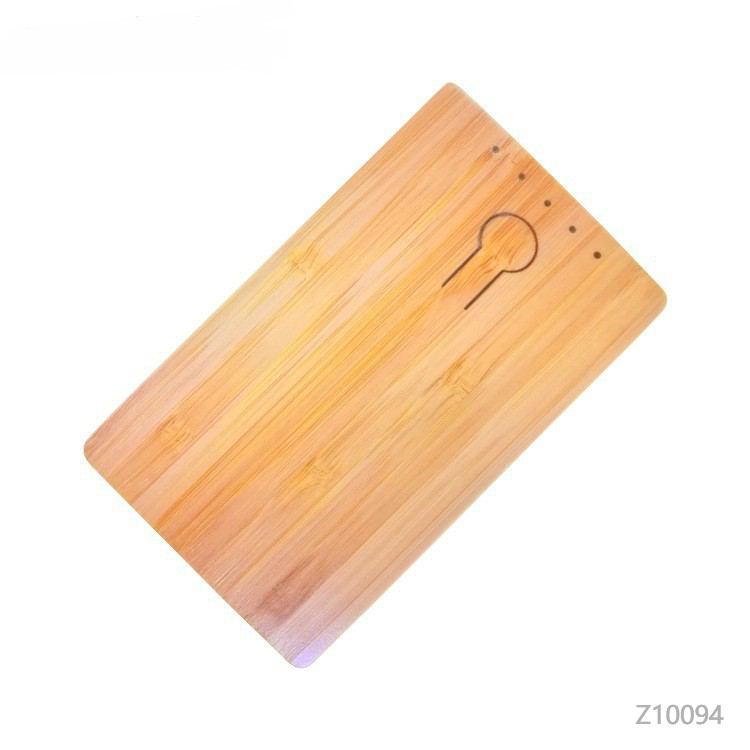 Wholesale custom  Bamboo Powerbank Bamboo