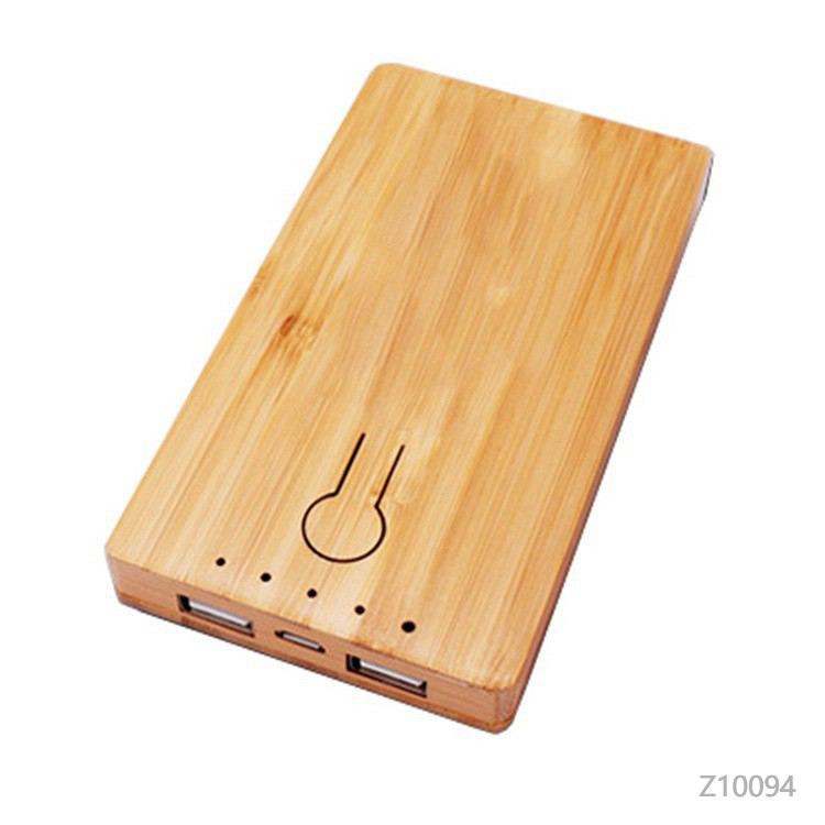 Wholesale custom  Bamboo Powerbank Bamboo 2