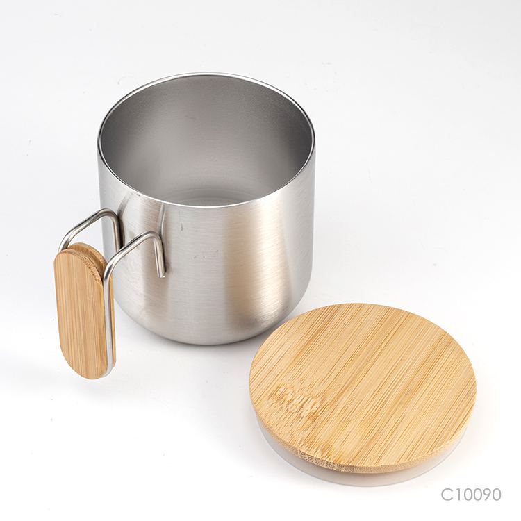 Wholesale custom  Recycled Stainless Steel Travel Mug Office Accessories 2