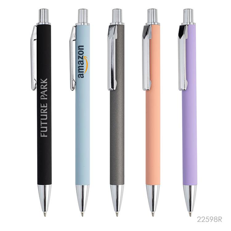 Wholesale custom  Push Action Metal Ball pen Metal Pen
