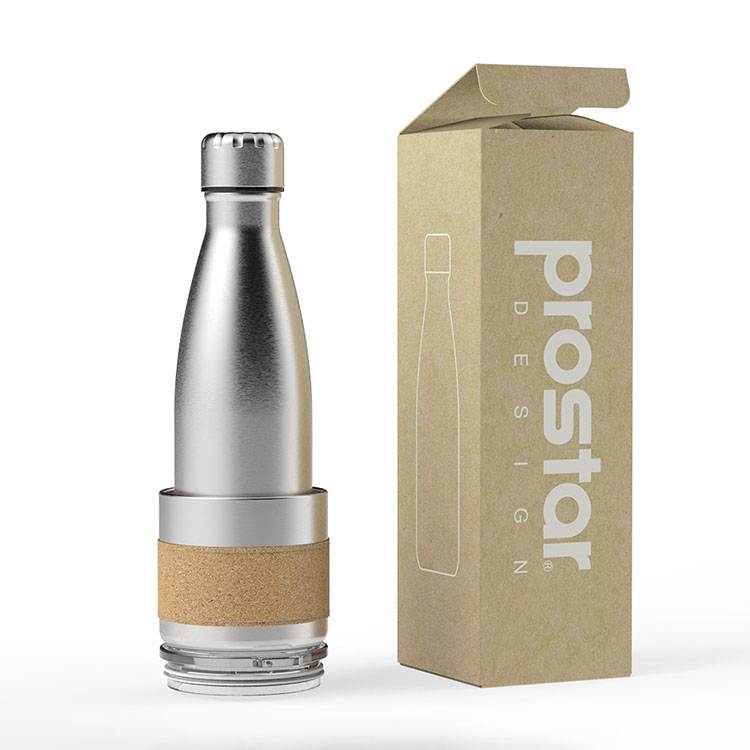 Wholesale custom  Eco-friendly Cork Water Bottle Set Cork