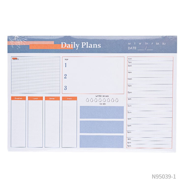 A5 daily planner notes